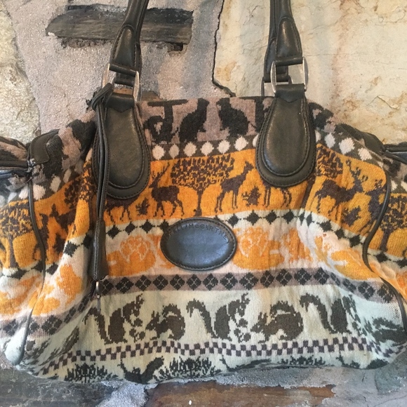 Stella McCartney Knit Animal Print Bag - Picture 2 of 8